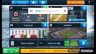 Dremlegue de takımımı inceleyip maç yaptık
