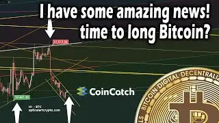 Bitcoin update! I have some amazing news! Time to scalp a long?