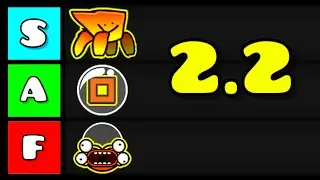 All Geometry Dash 2.2 Icons Ranked (New Leak)