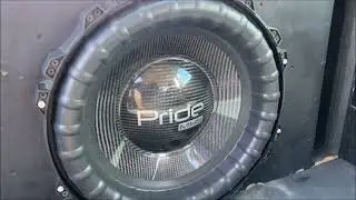 Subwoofer Pride de 15 y 4 mil Watts de Potencia