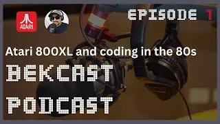 Atari 800XL: Coding journey with my father on TV !!