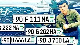 Авто Ракам Нархлари. КРУТОЙ НОМЕРЛАРНИ 777,666,222,007 УЗИНГИЗ ТЕЛЕФОН ОРКАЛИ СОТИБ ОЛИНГ