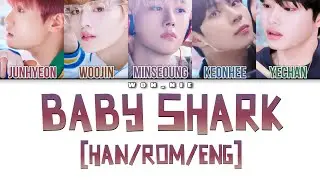 Baby Shark By TIOT (Colour Coded Lyrics) [Han/Rom/Eng]
