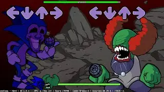 Friday Night Funkin: Majin Sonic VS Tricky
