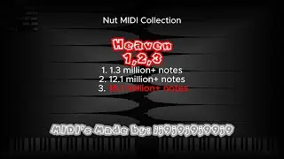 [Nut's MIDI Collection] Heaven 1,2,3 / All Made by: @ij9j9j9j99j9