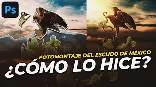 Fotomontaje del escudo de México - Tutorial avanzado.