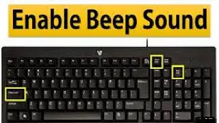 Enable / Disable Num Lock , Caps Lock , Scroll Lock Beep Sound in Windows 10 .