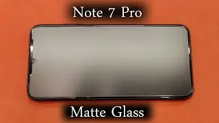 Redmi Note 7 Pro Matte Glass