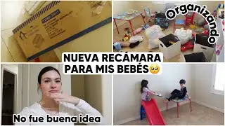 LLEGO LA CAMA DEL CUARTO DE MIS BEBES 🥹 ⎪ACOMODANDO SU RECAMARA