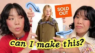I made this sold out coat, it’s reversible | WITHWENDY
