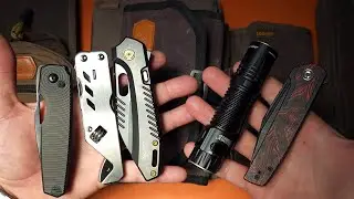 New EDC Gear of the Week #7 (Multitools, bags, knives, flashlights,and more)