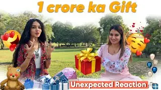 1 crore ka gift karishma ke lye wait for end ❤️#youtube #bestfriend #vlog #youtubeindia