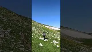 Привал на склоне Оштена