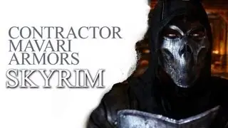 SKYRIM - Contractor and Mavari Armors by Zerofrost