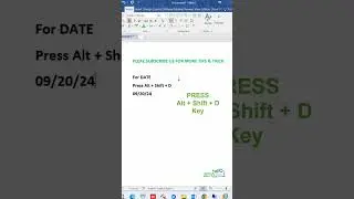 How to Insert Date & Time in MS Word | Quick Date & Time Shortcut in MS Word