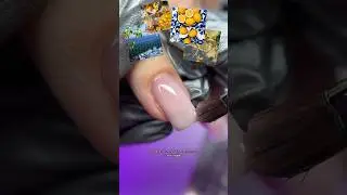 МАНИКЮР ДЛЯ ОТПУСКА В ИТАЛИИ🇮🇹🍋 #дизайнногтей #nails #наращиваиеногтей #nailart #ногти #маникюр