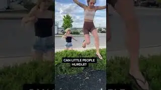 Tiny Texie hurdles tall bushes