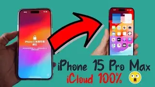 📲🔓 Big Update iPhone 15 Series iCloud Activation Lock Bypass 2024 | iCloud Bypass iPhone 15 Series
