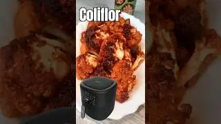 Receta SANA con COLIFLOR CRUJIENTE freidora de aire #airfryer