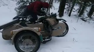 Тест Петрошина 5.00 -19 на урале зимой