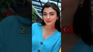 🔴top10 countries most beautiful girls in the world #top10 #top10most #top10beautiful #girl