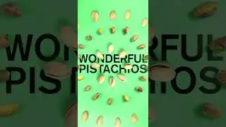 i made a commercial for wonderful pistachios at home!