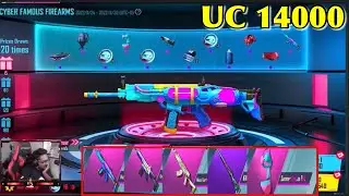 MR BRO 14000 UC SPIN || 4 update gun new skin || බොරාගේ වසනාව🤑