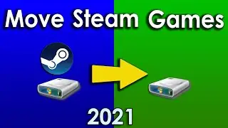 How to Move STEAM Games To Another Drive or SSD ?  (2021 Updated)