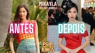 Par de Reis Antes e Depois
