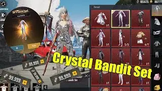 PUBG MOBILE | 99,999UC | Open The Crystal Bandit Set