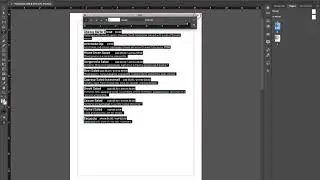 Tabs for Menus in InDesign