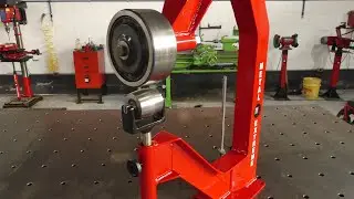 Fabricación Rueda Inglesa De Banco Artesanal Con una Balinera (English Wheel)