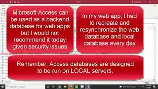 Microsoft Access A to Z:  Access and the Internet