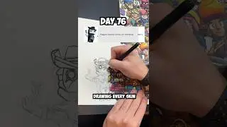 Day 76 Drawing EVERY Brawl Stars Skin - Plague Doctor Crow￼