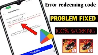 😥 error redeeming code. error code prs-gcrpm-01 | redeem code error prs-pgcsefc-01 solution freefire