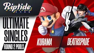 Kurama vs Deathspade - Ultimate Singles R2 Pools - Riptide 2022 | Mario vs Bayonetta