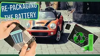 Re packaging the Battery! Genuine case! Baby car!