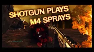 SHOTGUN PLAYS M4 SPRAYS | RUST LEGACY
