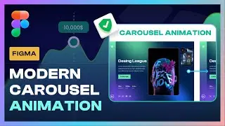 Creating an Automatic Carousel Animation in Figma Using Interactive Components 