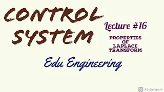 Lec #16 | Properties of Laplace transform