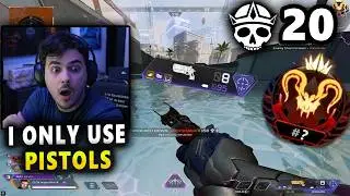ImperialHal Goes Beast Mode & Drops a 20 Bomb in Apex Predator Ranked (Pistols Only)
