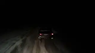 Обгон в слепую:)