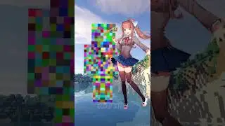 Error 422 vs Monika (Who is Strongest) #whoisstrongest #dokidokiliteratureclubplus