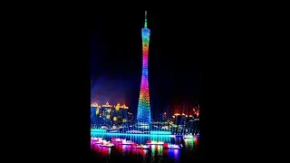 Телебашня Гуанчжоу|Canton Tower Guangzhou China🌈