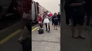 Вернулся домой