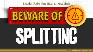 Shaykh Rabee Al-Madkhali Warning Against Splitting