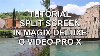 TUTORIAL split screen in Magix