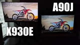 SONY X930E LCD (2017) vs SONY A90J OLED (2021)