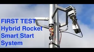 FIRST TEST  on electronics | run through on start sequence for Hybrid Rocket Project   4K