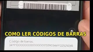 Como copiar código de barras de um boleto